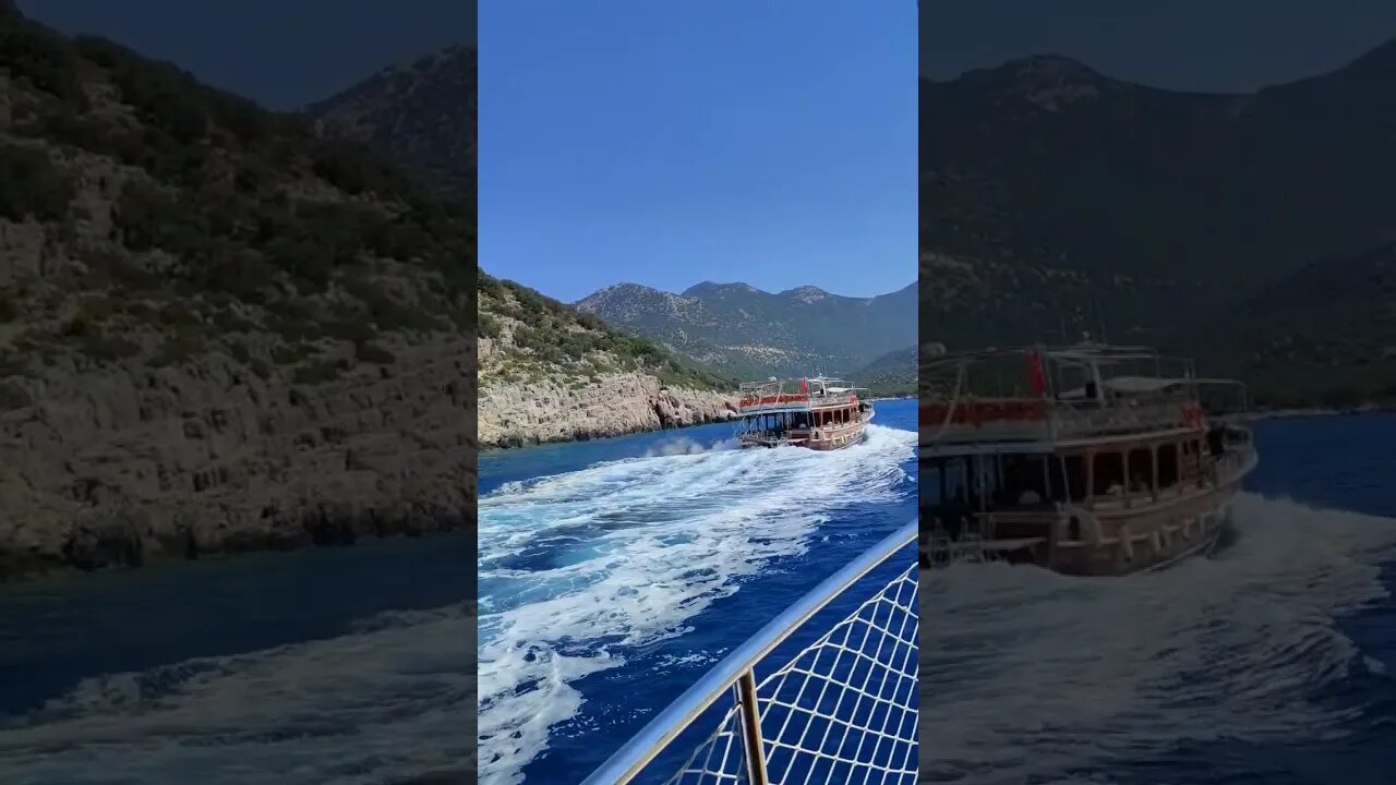 Cruising the Mediterranean| Kas to Kekova 🇹🇷 #travel #türkiye #mediterranean