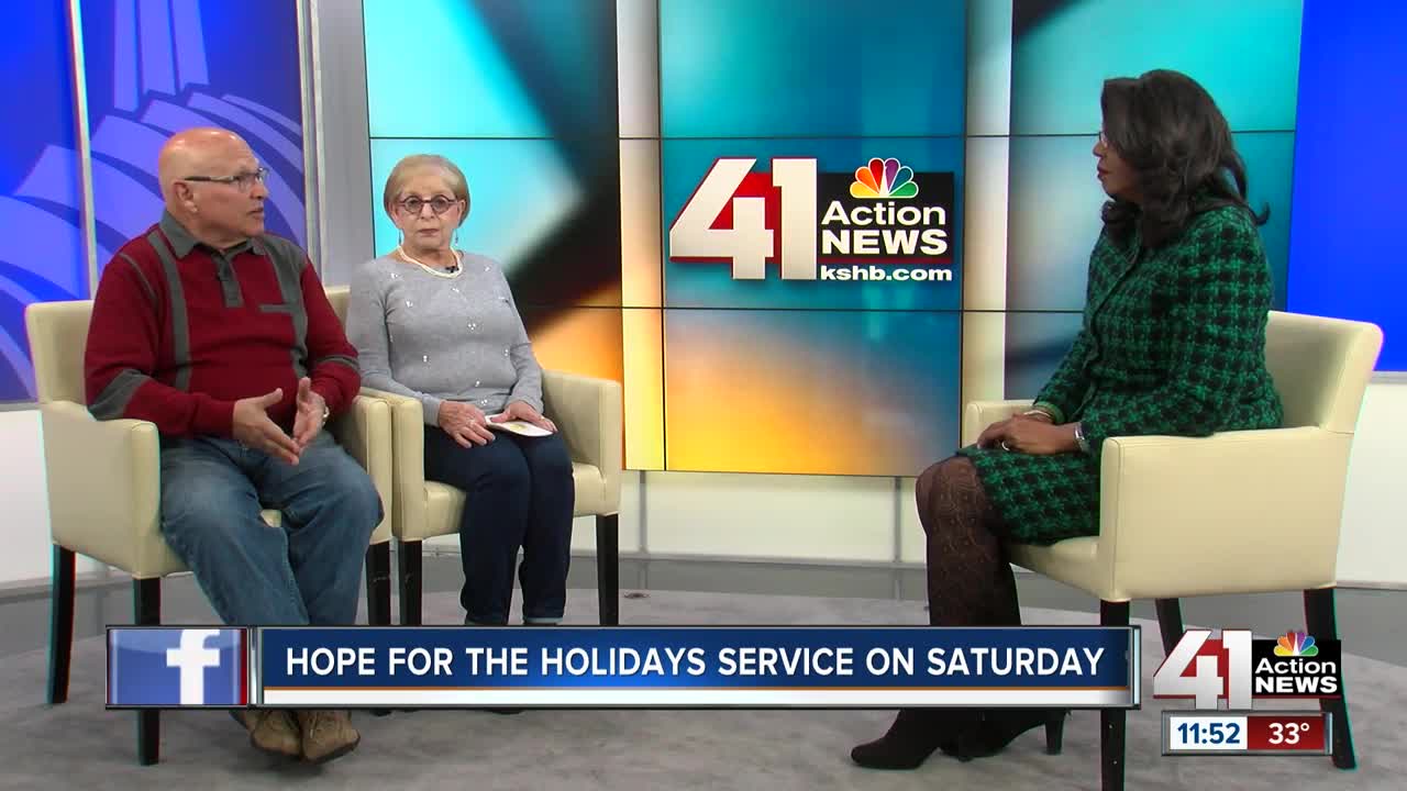 Hope for the Holidays service on Saturday