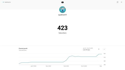 Day 12 of Streaming my Subscriber Count