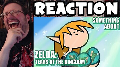 Gor's "Something About Zelda Tears of the Kingdom ANIMATED SPEEDRUN ❤️🖤🖤 @TerminalMontage" REACTION