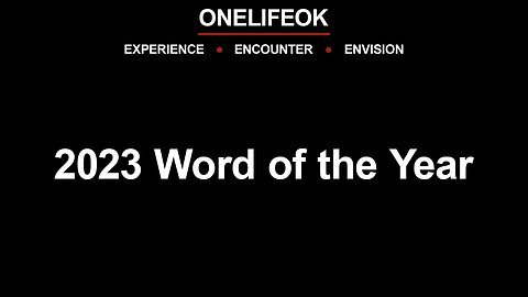 2023 Word of the Year - Sun 1/08/23