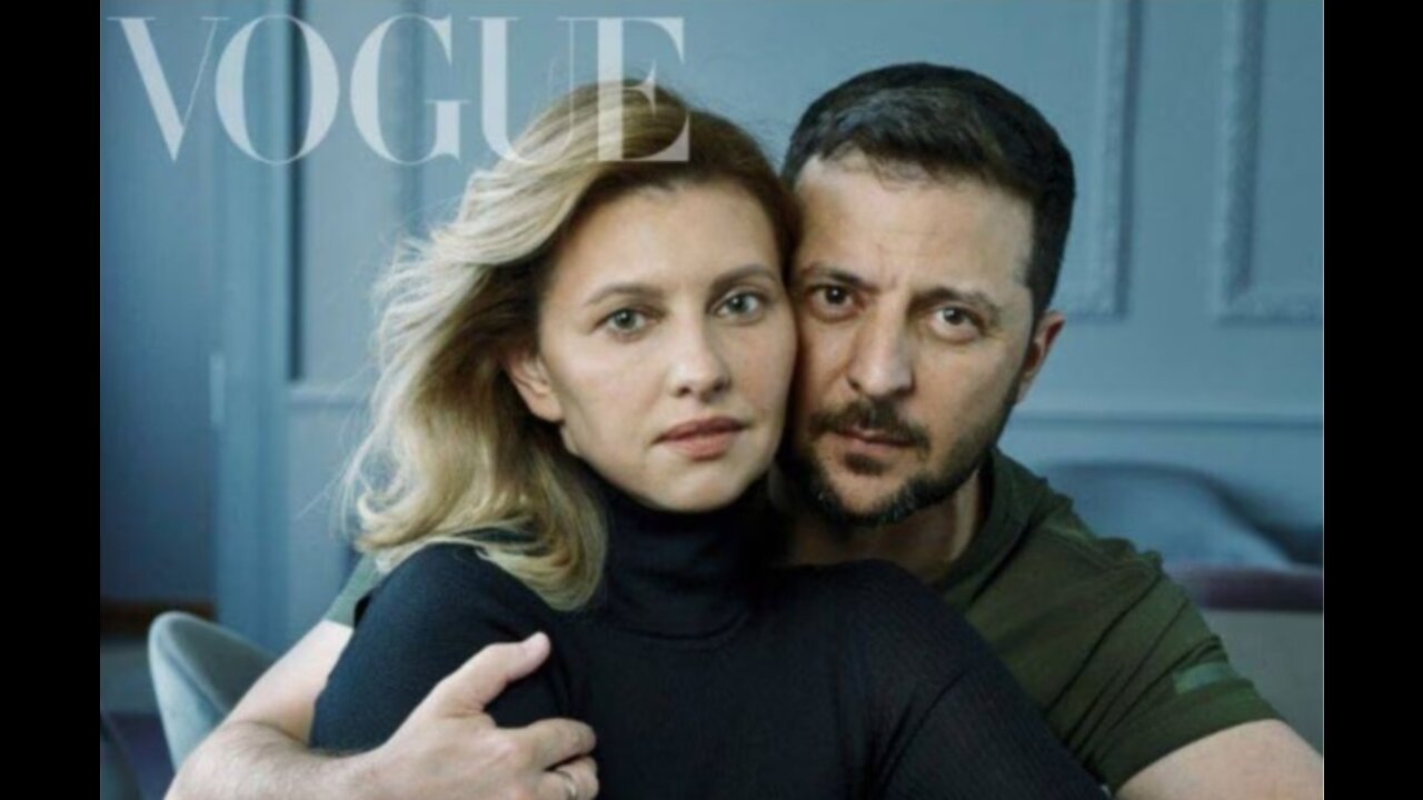 Zelensky pose pour Vogue alors que c'est la guerre dans son pays...