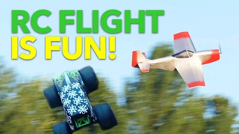 Having Fun Flying RC Planes & Bashing RC Trucks!