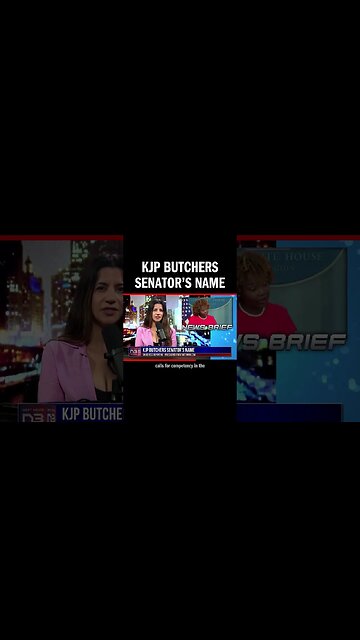 KJP Butchers Senator’s Name