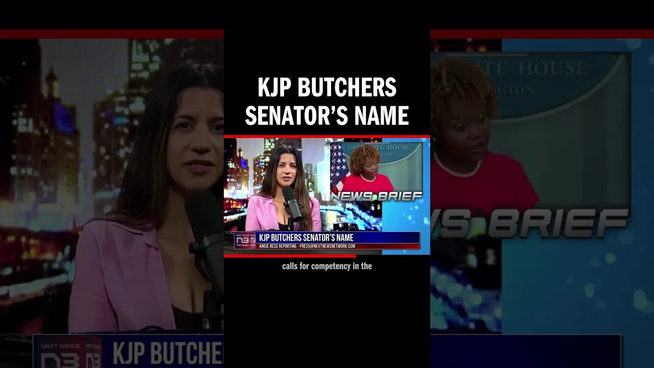 KJP Butchers Senator’s Name