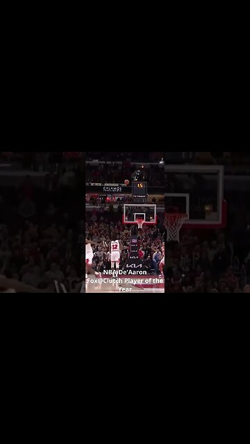 NBA De'Aaron Fox@Clutch Player of the Year #shorts #nba