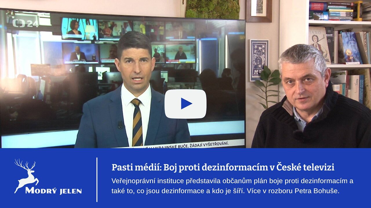 Pasti médií: Boj s dezinformacemi v České televizi. Podle jediné pravdy