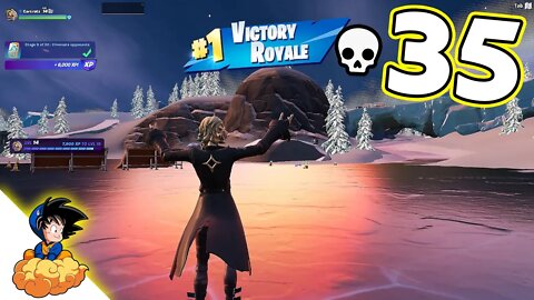 35 Elimination Solo vs Squads Win Fortnite Chapter 3 (Full Gameplay Season 4)