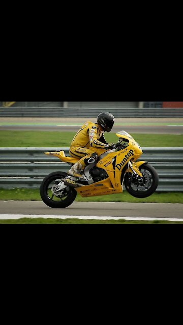 Speeds between two wheels woman giving greater radical motorsport show