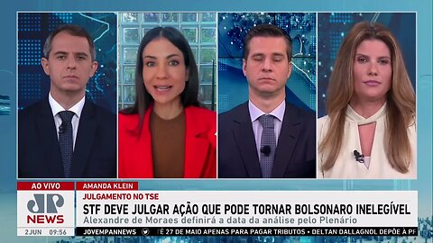 O que esperar de julgamento que pode tornar Bolsonaro inelegível? Beraldo e Amanda Klein comentam