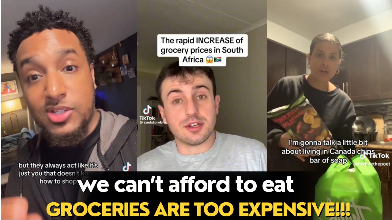 International Grocery Prices Tiktok Rants Inflation |Uk,Canada,Africa,US…