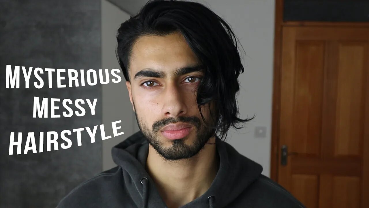 The MYSTERIOUS Messy Hair Tutorial | Long Messy Mens Hair Tutorial