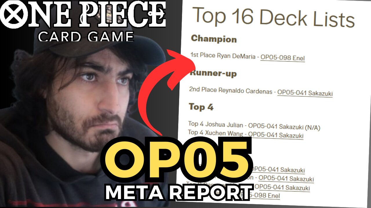 THE 2 DECKS DOMINATING THE OP05 META | OP05 META REPORT | One Piece Card Game