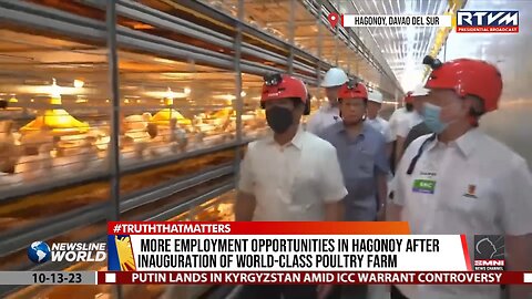 More employment opportunities in Hagonoy after inauguration of world-class poultry farm