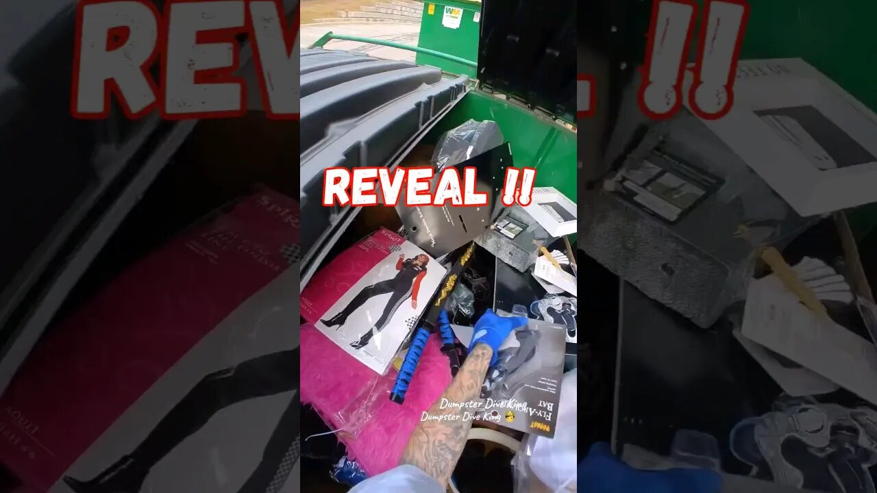 Halloween dumpster reveal !! This was so epic