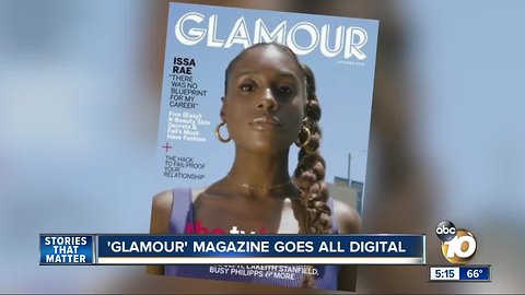 Glamour magazine goes all-digital