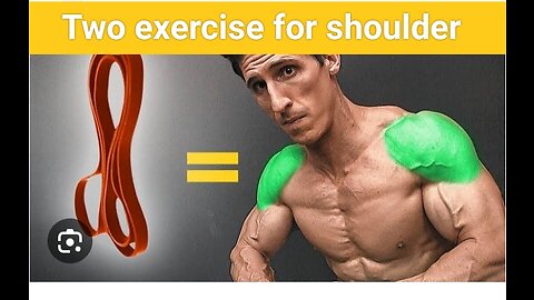 Two exercise for shoulder you need