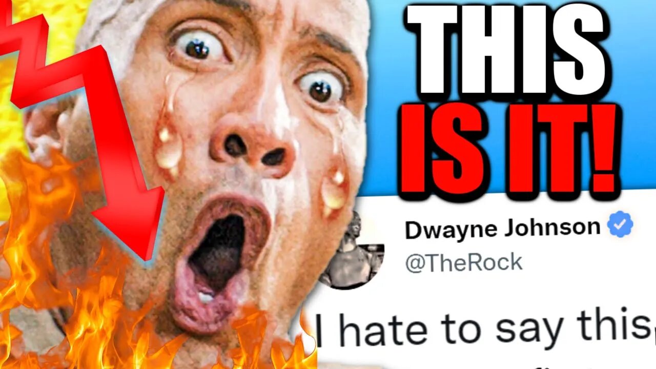 Hollywood JUST GAVE Dwayne Johnson TERRIBLE News!