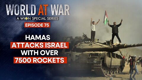 World at War_ Israel bombs Gaza after Hamas attacks with 7500 rockets _ WION
