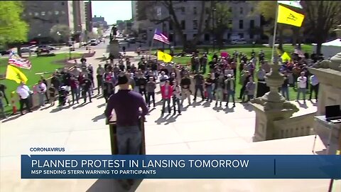 MSP issues warning to demonstrators who plan to bring guns to Lansing during protest