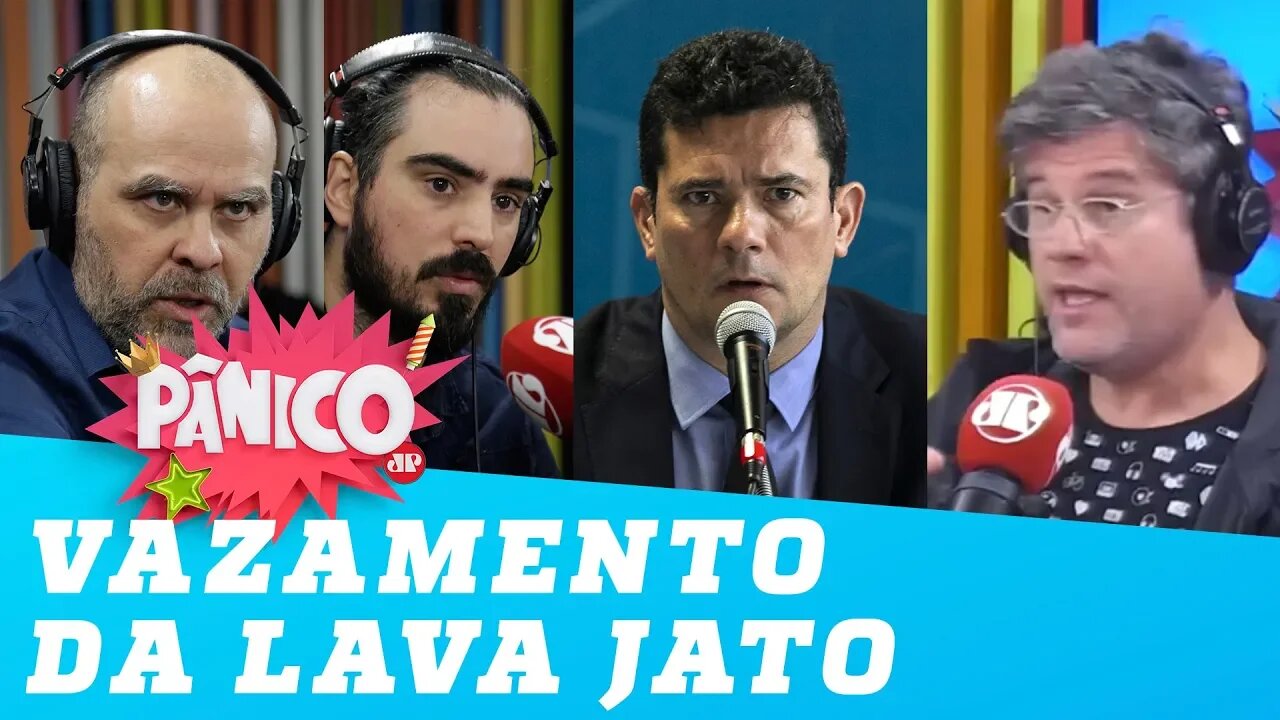 Edgard Piccoli, Alexandre Borges e Pedro D'Eyrot discutem vazamentos da Lava Jato