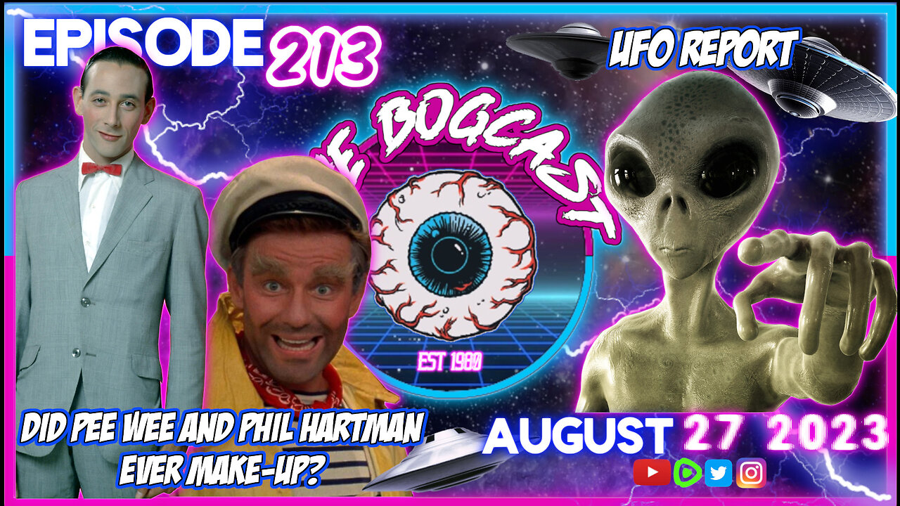 Lizzo Fat Shames, R.I.P. Pee-Wee, UFO Report, New Stand-up Specials | #213: The Bogcast