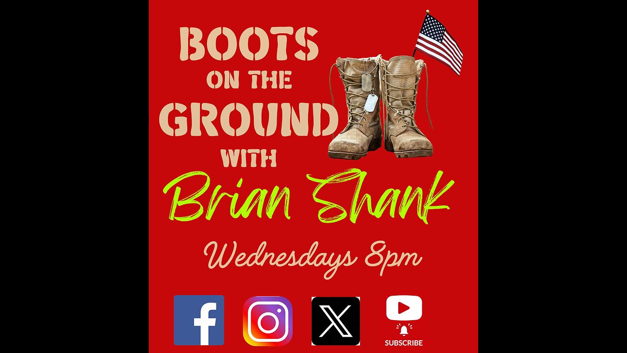 boots on the ground Wednesday night 8:00 p.m. Sharp