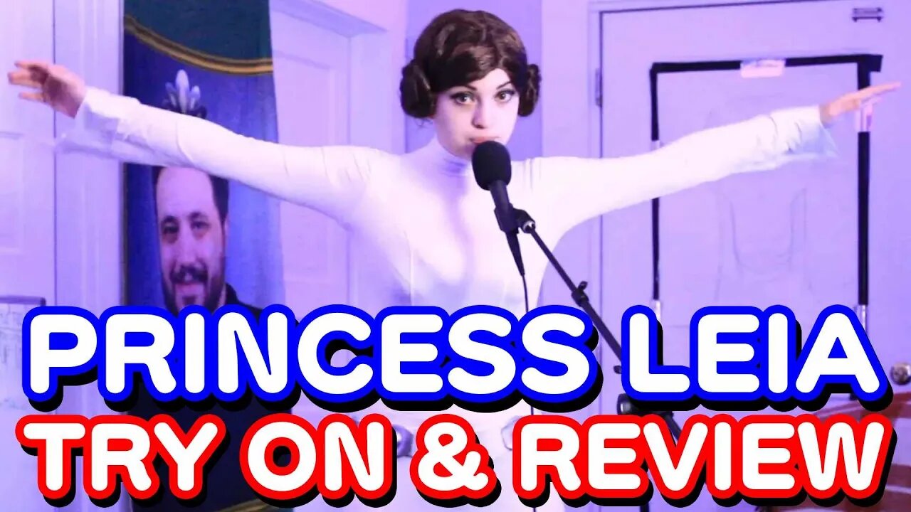 This Princess Leia costume is CLASSY! (TRY ON & REVIEW)