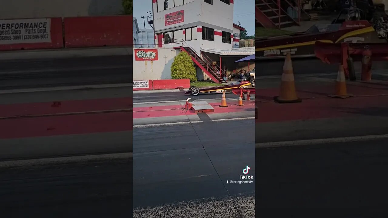 Rail on a 5 second Rip at Wilkesboro Dragway