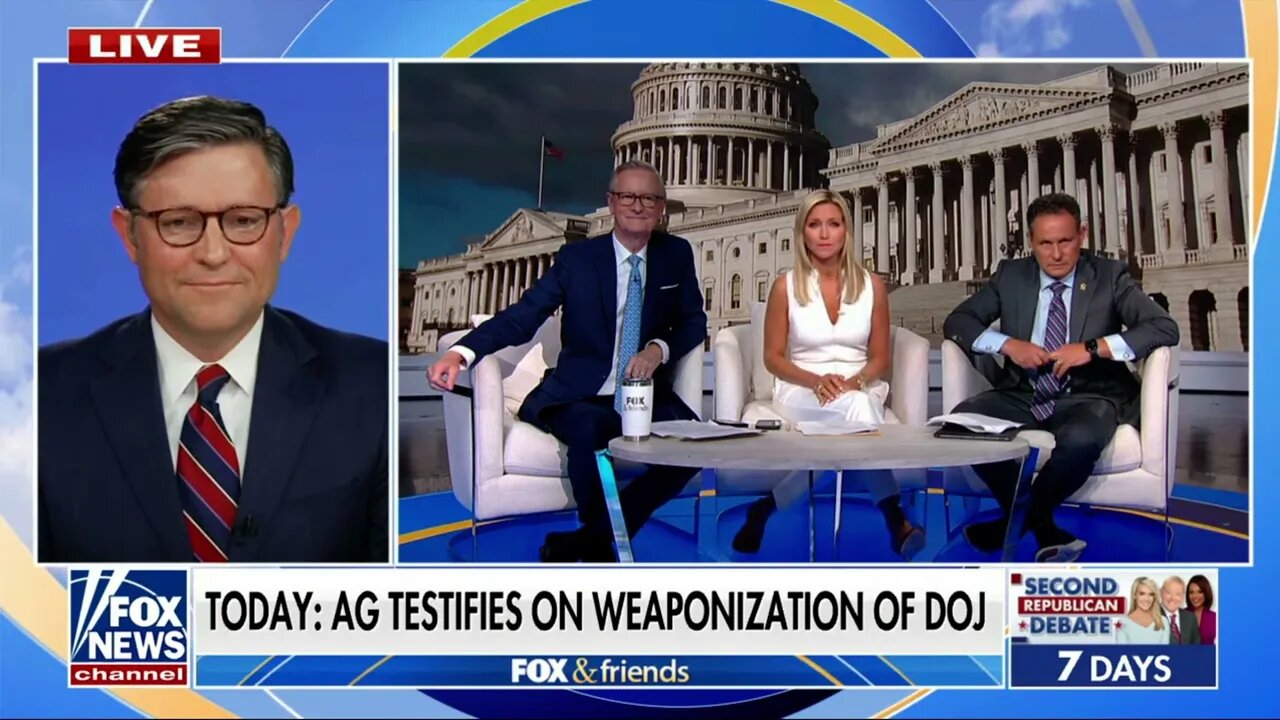 Rep. Mike Johnson on Fox and Friends