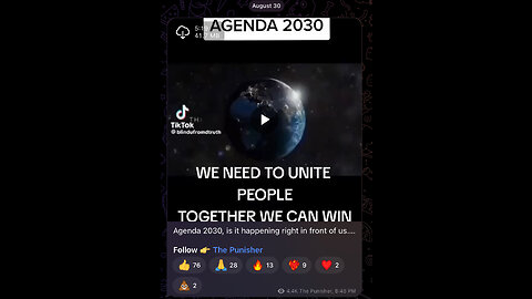 Agenda 2030, is it happening right in front of us….