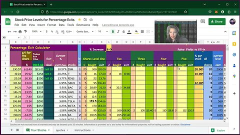 Trading with Percentages: Tutorial