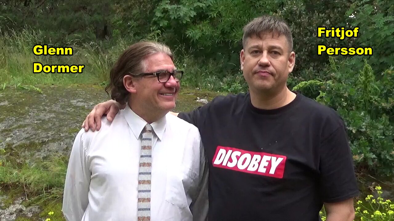 Dr Glenn Dormer - Fritjof Persson - Antivaxx Folkupplysningskampanj