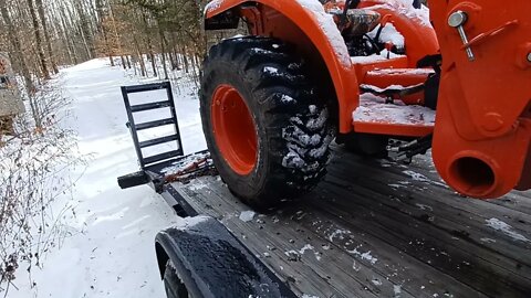 Big Tex Trailer for Kubota L 3901