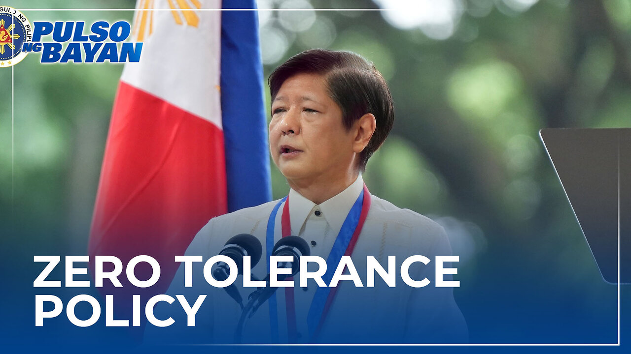 Zero tolerance policy sa korapsyon at human rights a b u s e s