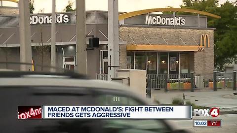 Woman maced in the face while working at McDonald's