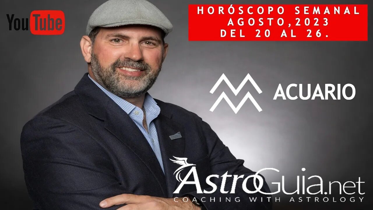 ♒ #ACUARIO - Se sabio, te lo agradecerás luego. - #HoróscopoSemanal del 20 al 26 de Agosto, 2023.