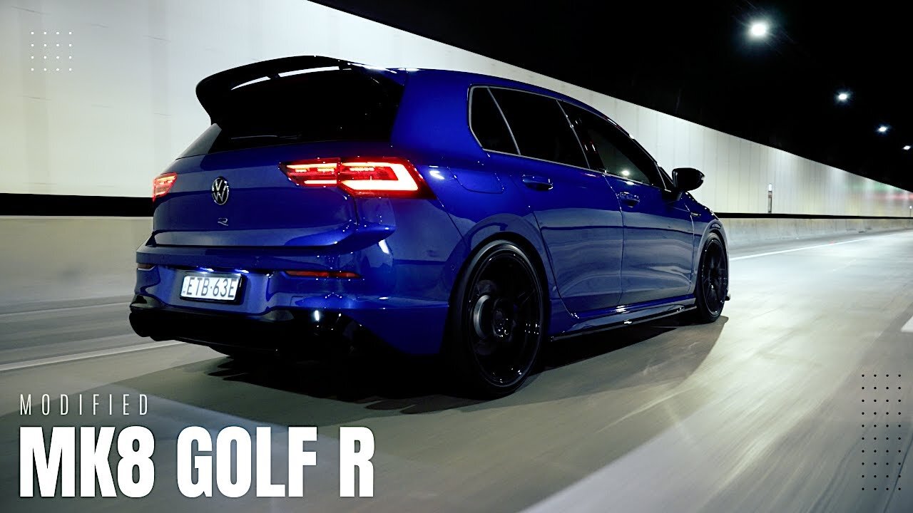 Tunnel Run in my Modified MK8 Golf R | Epic Cinematic 4K