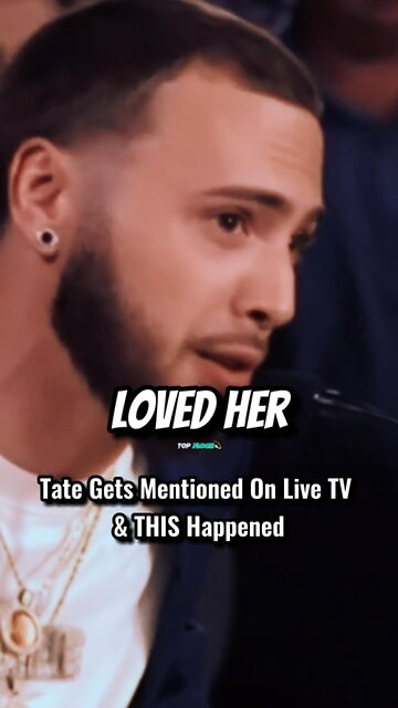 Tate Gets Mentioned On Live TV & THIS Happened 😳