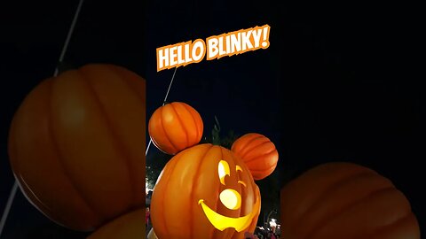 Blinky on Main Street #disneyland #mainstreet #mickeymouse #pumpkin #blinky