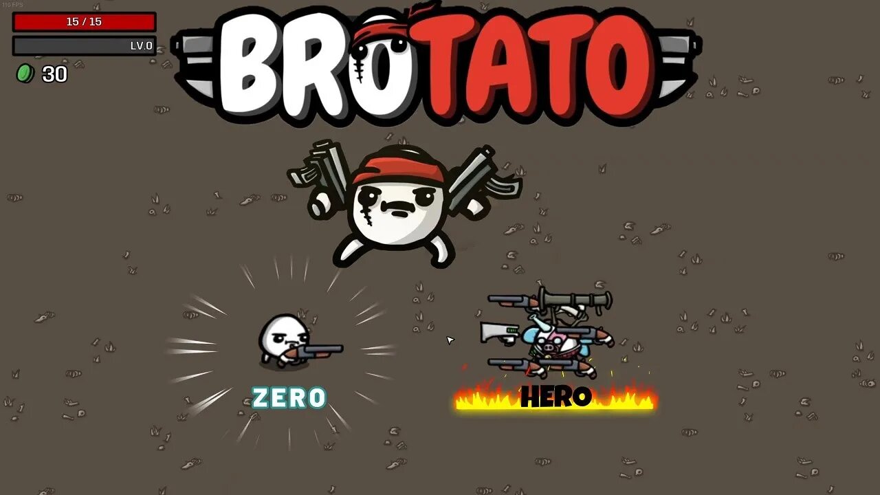 BROTATO - Action Roguelike RPG! Space Spuds Rejoice! (No Commentary Gameplay)