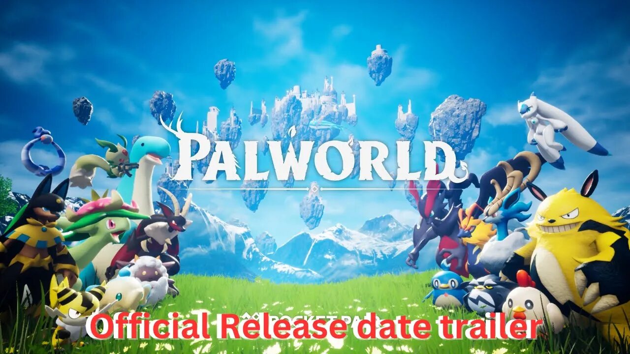 Palworld Official Release Date Announcement Trailer 4K Summer Game Fest 2023