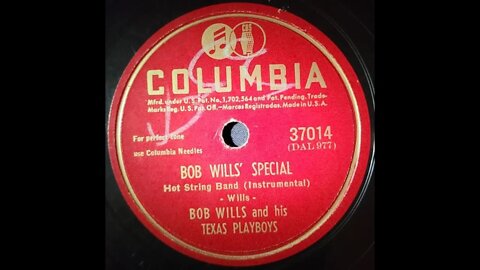 Bob Wills and His Texas Playboys - Bob Wills' Special