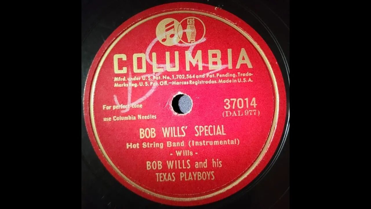 Bob Wills and His Texas Playboys - Bob Wills' Special
