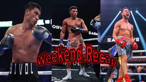 Dmitry Bivol, David Morrel, Brian Mendoza Quick Weekend Recap