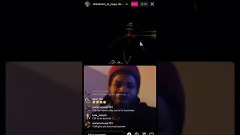 CHARLESTON WHITE IG LIVE: Charleston Comes Clean Bout His Message *Gets Fan Love* (08/03/23)