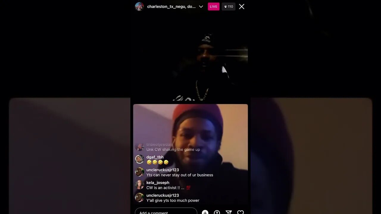 CHARLESTON WHITE IG LIVE: Charleston Comes Clean Bout His Message *Gets Fan Love* (08/03/23)