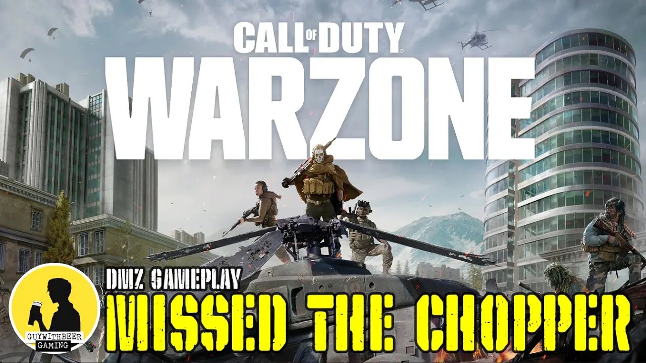 CALL OF DUTY WARZONE | MISSED THE CHOPPER | GAMEPLAY VIDEO 035 [MILITARY BATTLE ROYALE]