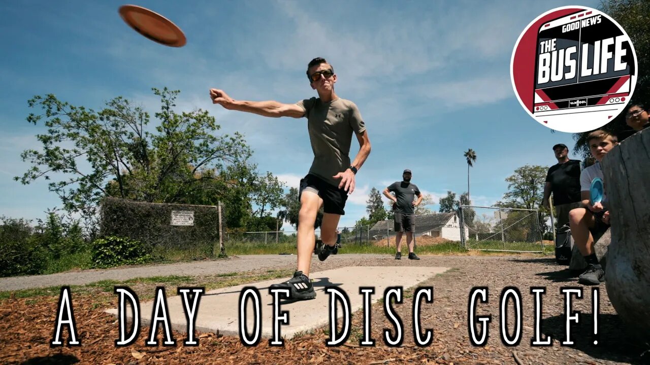 We had a Disc Golf Battle!