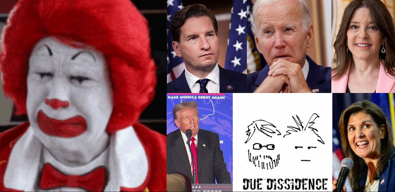 McDonald's Ain't Loving Boycott, Due Dissidence Going To New Hampshire!, Dean Phillips VS Biden